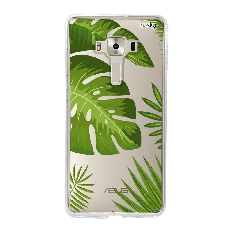 Capa Personalizada para Zenfone 3 Deluxe - Plantas Folhas Grandes - Husky
