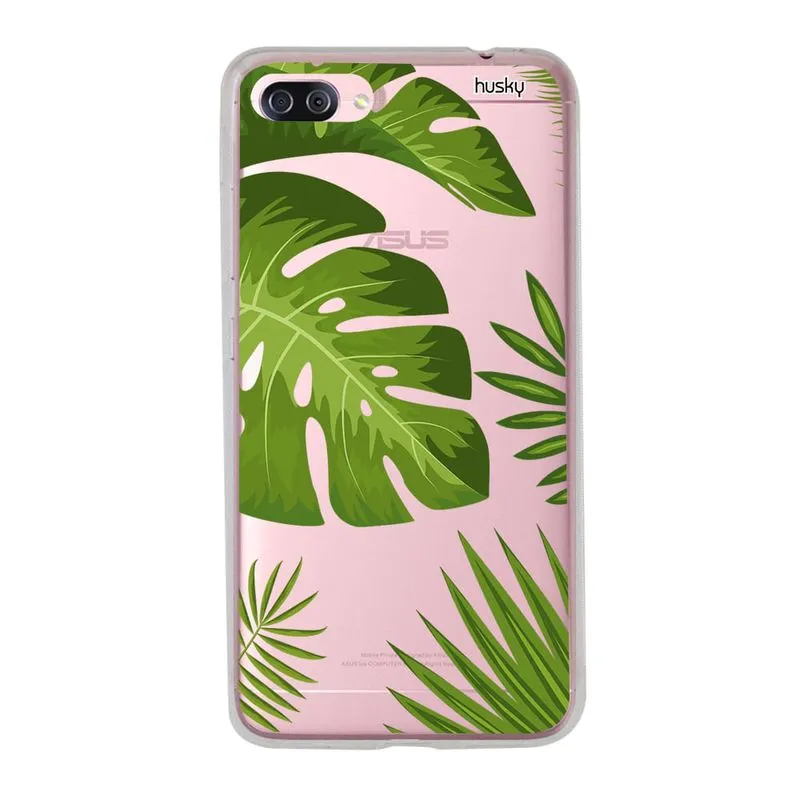 Capa Personalizada para Zenfone 4 Max 5.5 - Plantas Folhas Grandes - Husky