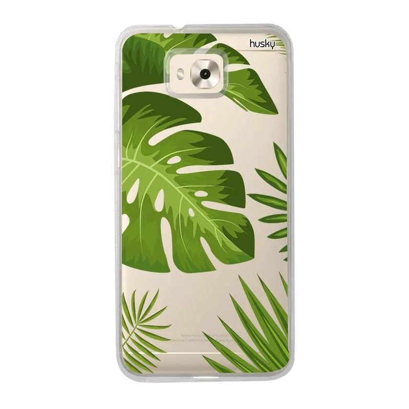 Capa Personalizada para Zenfone 4 Selfie 5.5 - Plantas Folhas Grandes - Husky