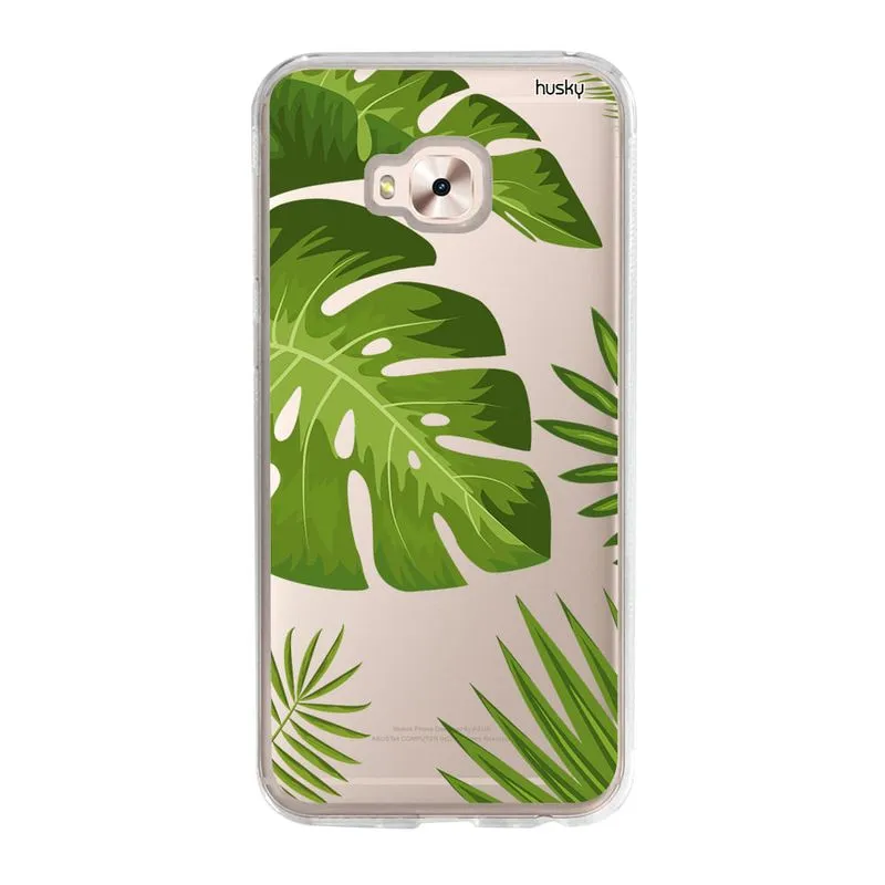 Capa Personalizada para Zenfone 4 Selfie Pro 5.5 - Plantas Folhas Grandes - Husky