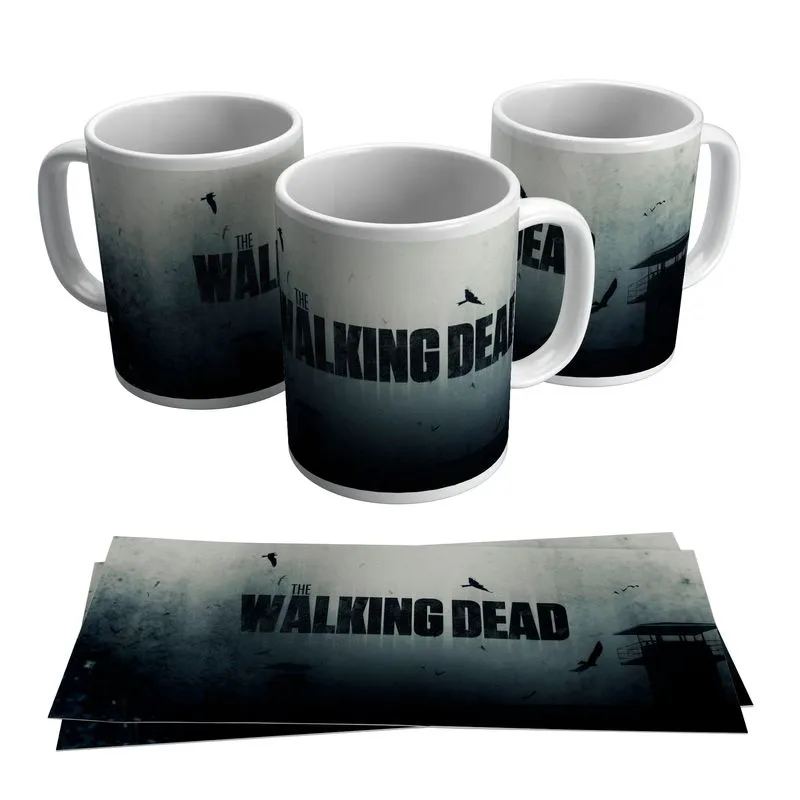 Caneca Personalizada The Walking Dead Série Zumbi 325ml