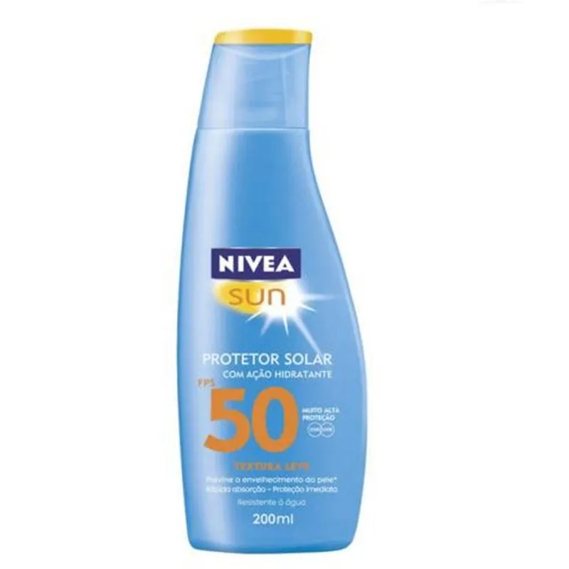 Protetor Solar Nivea Sun Fps 50 125 ml Bloqueador Fator 50
