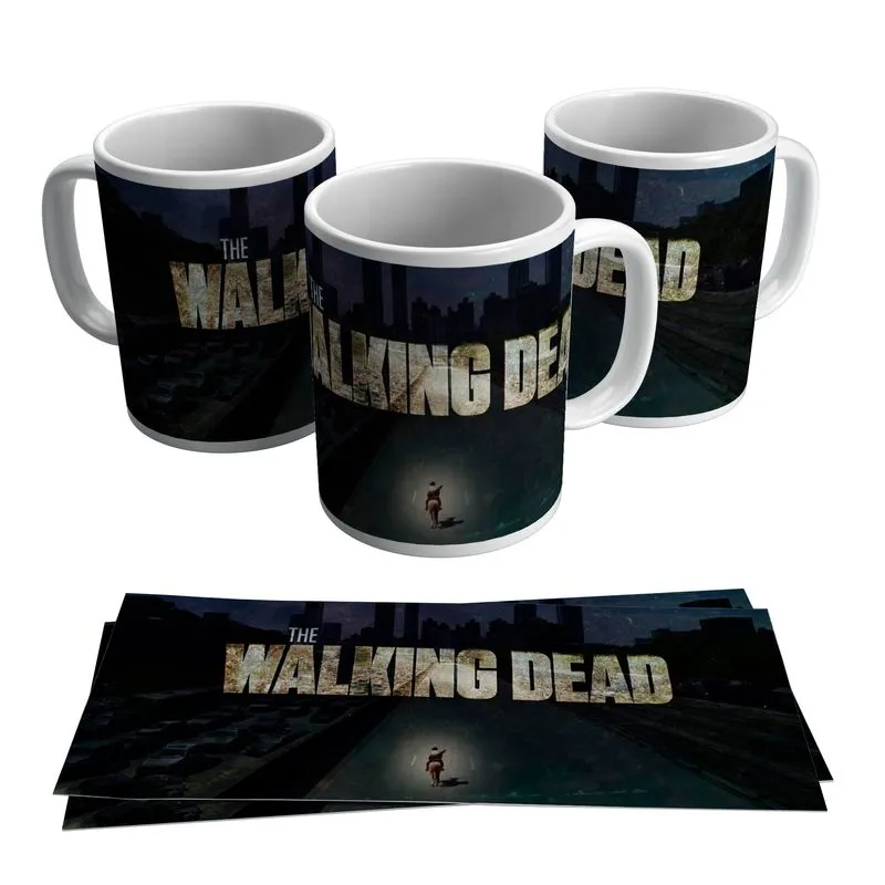 Caneca Personalizada The Walking Dead Série Zumbi 325ml