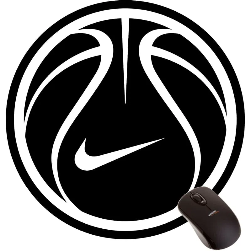 Mousepad Bola de Basquete Marca Famosa Logo NBA