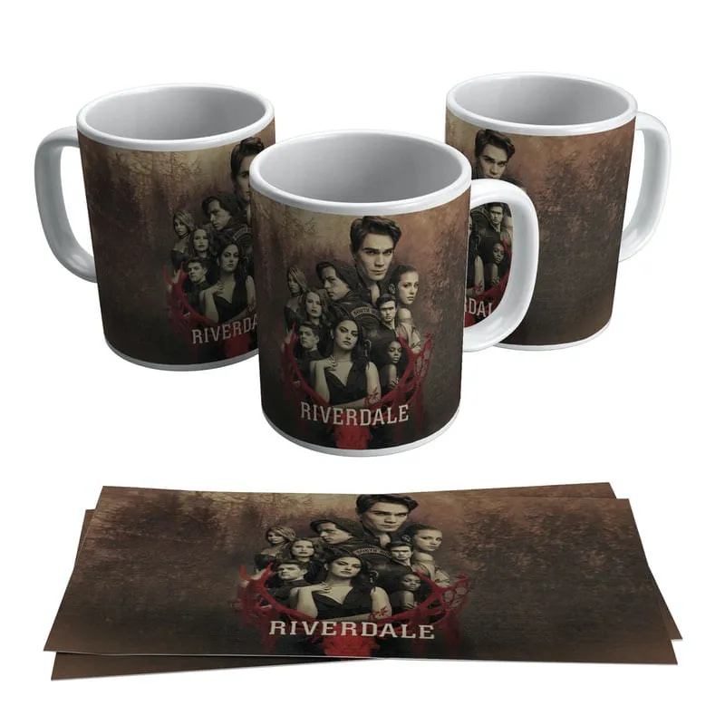 Caneca Riverdale Série Personagens Seriado Tv Netflix