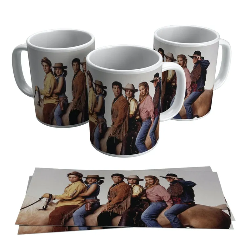 Caneca Personagens Friends Série TV Seriado Netflix Antigo
