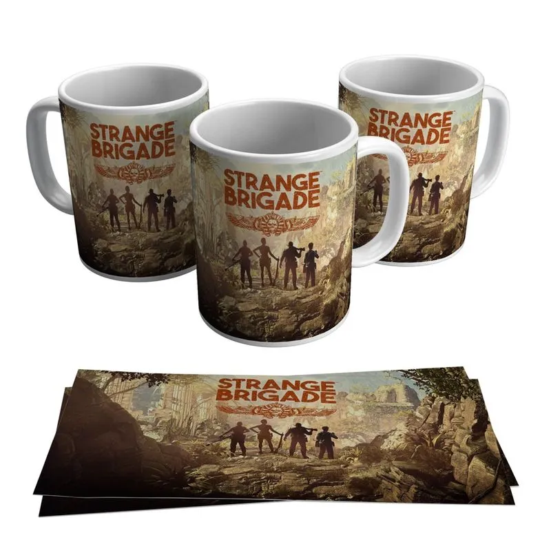Caneca Strange Brigade Vídeo Game 325ml