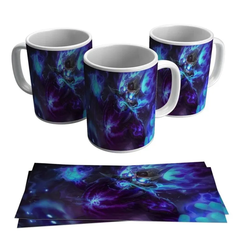 Caneca Brand Skins League of Legends A Vingança Flamejante LOL