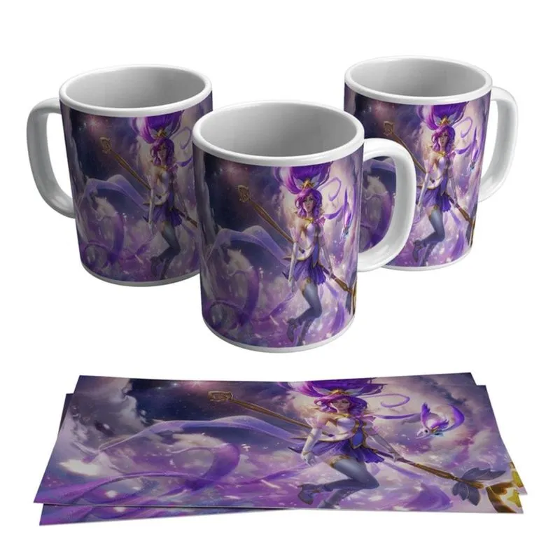 Caneca Janna Skins League of Legends LOL Gamer Geek Jogo