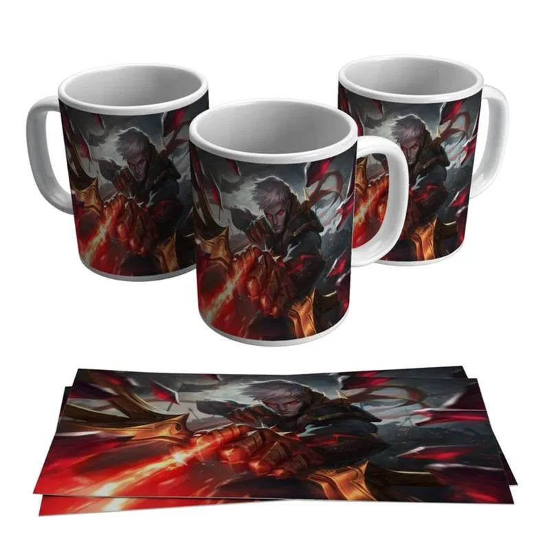 Caneca Varus Skins League of Legends LOL Game Gamer Geek