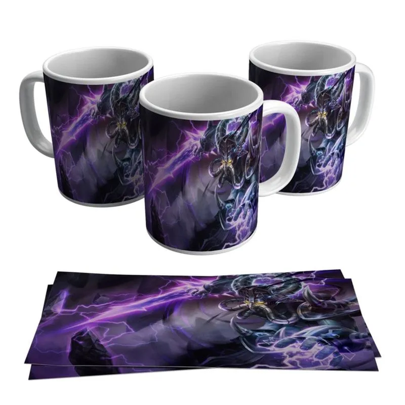 Caneca Kassadin Sin Skins League of Legends LOL O Andarilho do Vazio