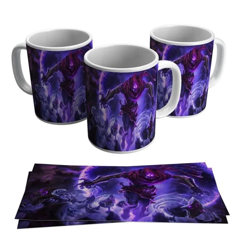 Caneca Malzahar Skins League of Legends LOL O Profeta do Vazio