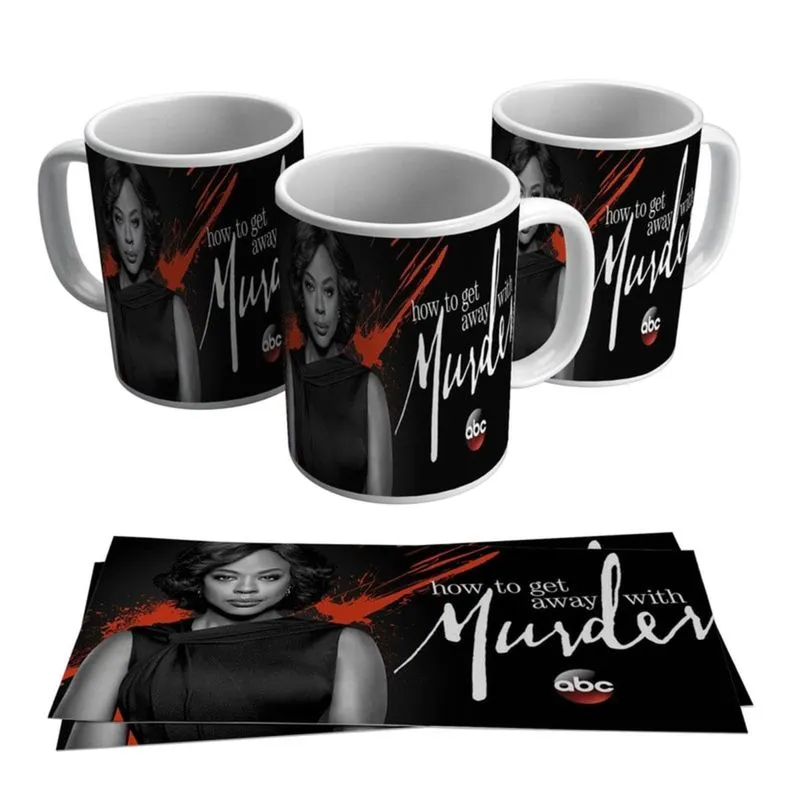 Caneca Série How to Get Away With Murder Netflix Tv ABC