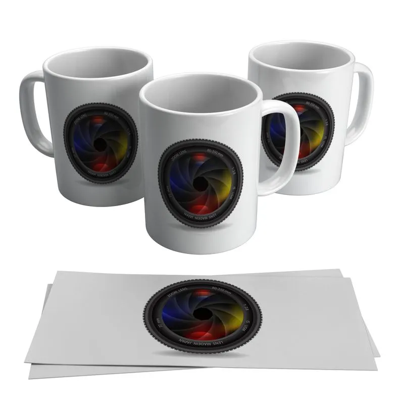 Caneca Fotografia Dia Do Fotógrafo Lente Câmera 325ml