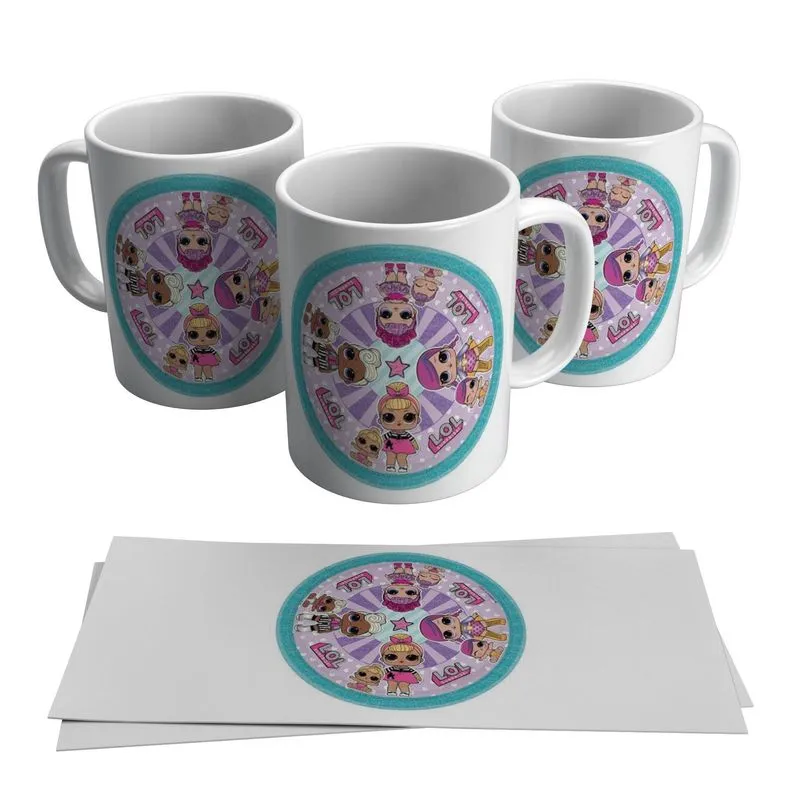 Caneca Boneca Dia Das Crianças Menina 325ml