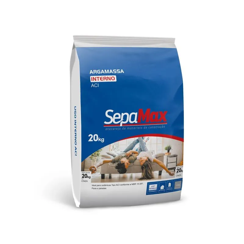 SEPAMAX ARGAMASSA INTERNA AC-I 20KG