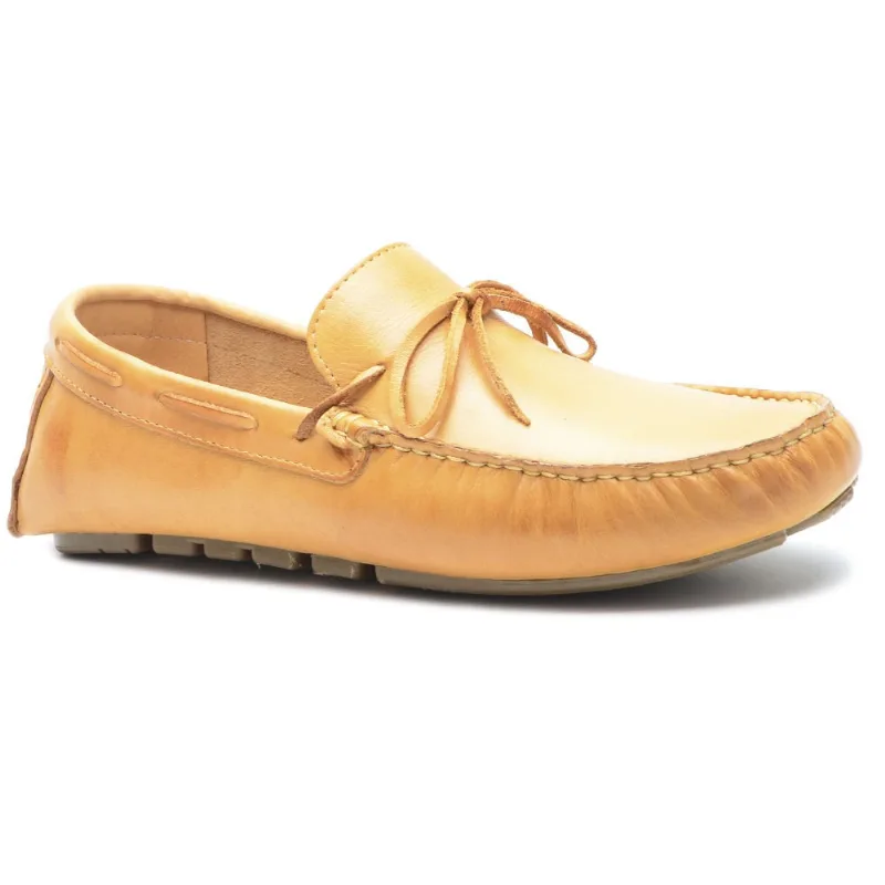 Mocassim Drive Masculino Couro