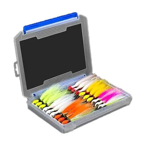Estojo de Pesca Marine Tackle Box p/ Jigs (c/ 18 Divis�rias) - MTB255J 25,5x19,5x3,5cm