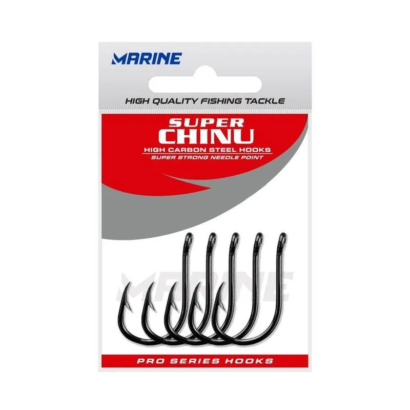 Anzol Marine Sport Super Chinu Black Tamanho N8