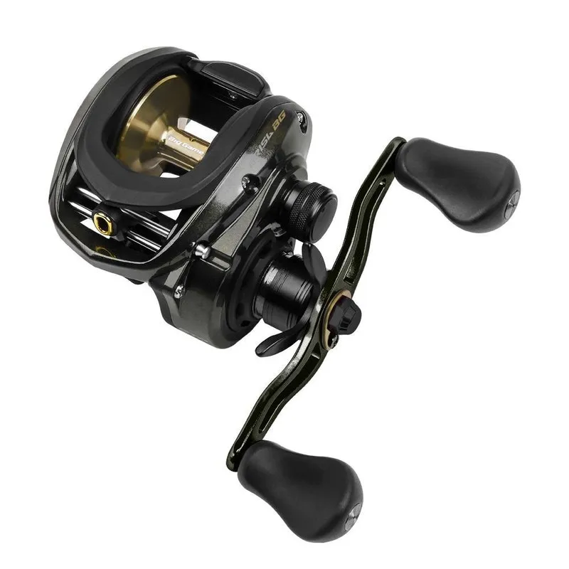 Carretilha Pesca Marine Sports Brisa Big Game 8 Rol. 7.2:1 Com Alarme Drag 9kg