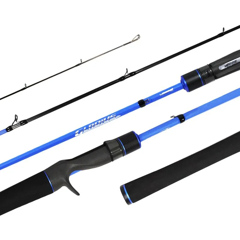 Vara Pesca Carretilha Marine Sports Gladius Gl-581mhf 1,73m 20-30 Lbs Inteiriça