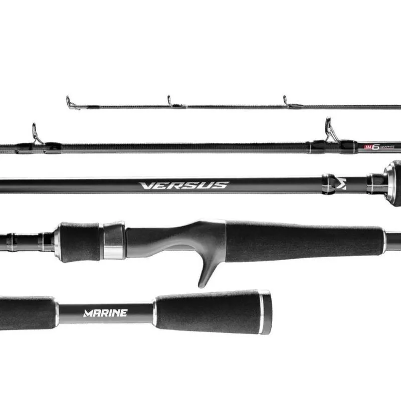 Vara Carretilha Versus Ação Rápida C601 1,83m 12-25lb Marine
