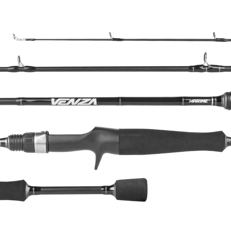 Vara Pesca Carretilha Marine Sports Venza C571ML 1,70m 8-17Lb Carbono Inteiriça