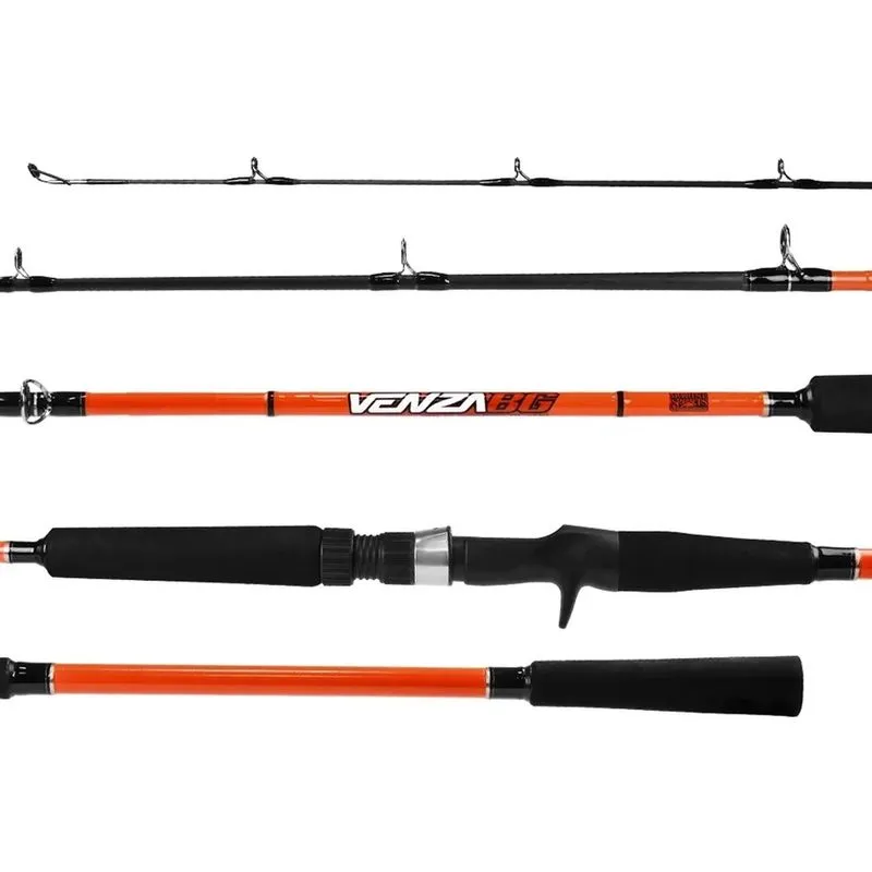 Vara Carretilha Marine Sports Venza bg 2,13m 20-50 Lbs Excelente Para Pesqueiro