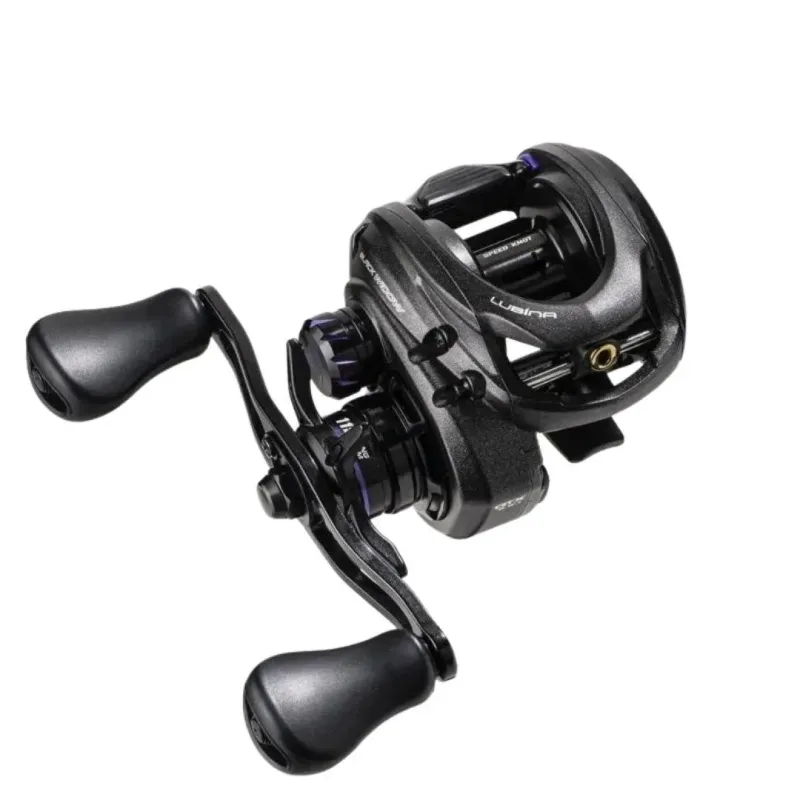 Carretilha Marine Lubina Black Widow GTX 2022 9.5:1 (esquerda)