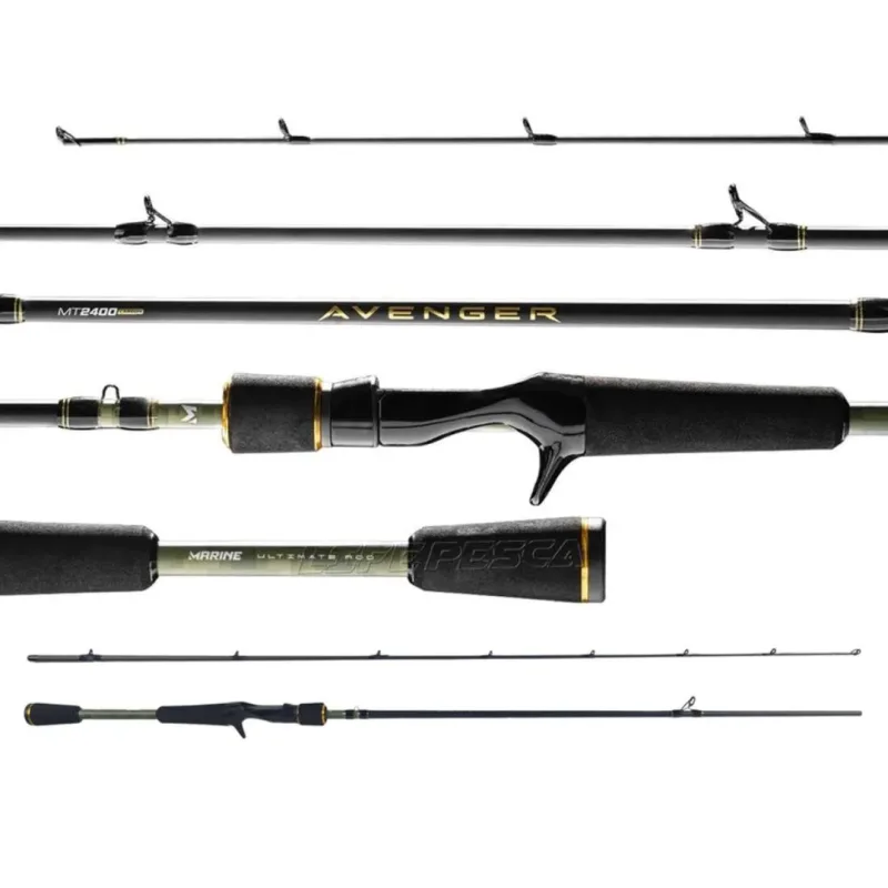 Vara Marine Avenger P/ Carretilha (5'8 - 1,73m; 12 - 17 Lbs; Inteiri�a)