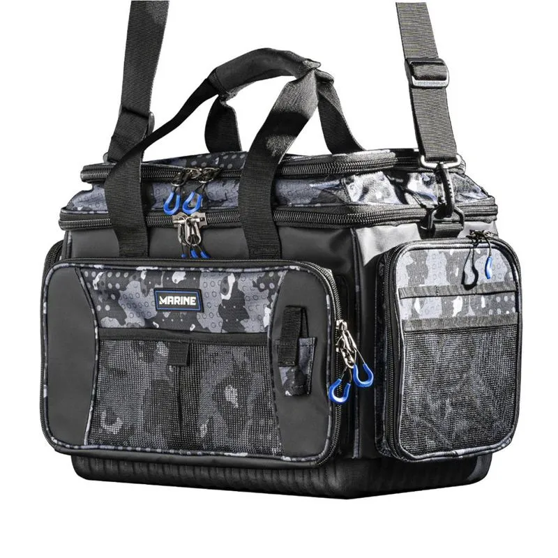Bolsa Pesca Marine Sports M-bp25c 30x50x30cm Com Caixa Nylon Resistente