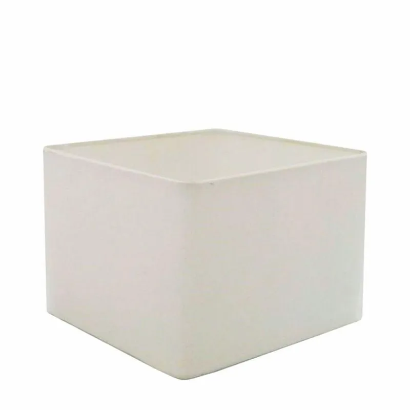 Cúpula Em Tecido Quadrada Abajur Luminária Cp-25/35x35cm