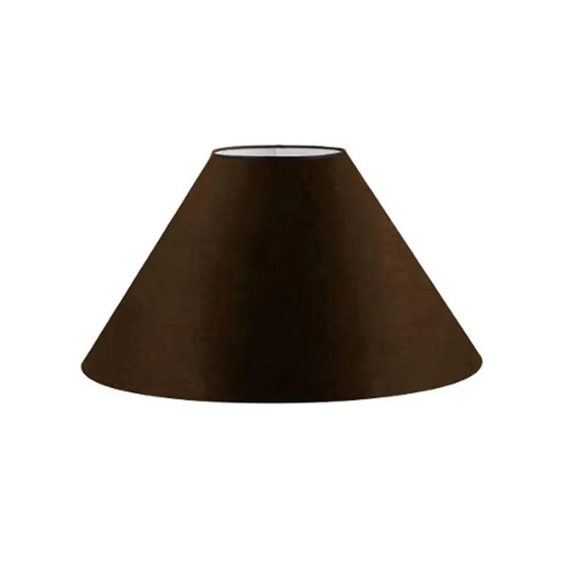 Cúpula Em Tecido Cone Abajur Luminária Cp-4078 25/40x15cm