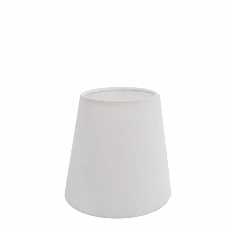 Cúpula Tecido Cone Abajur Cp-2004 14/08x13cm Branco - Vivare Brasil Iluminação