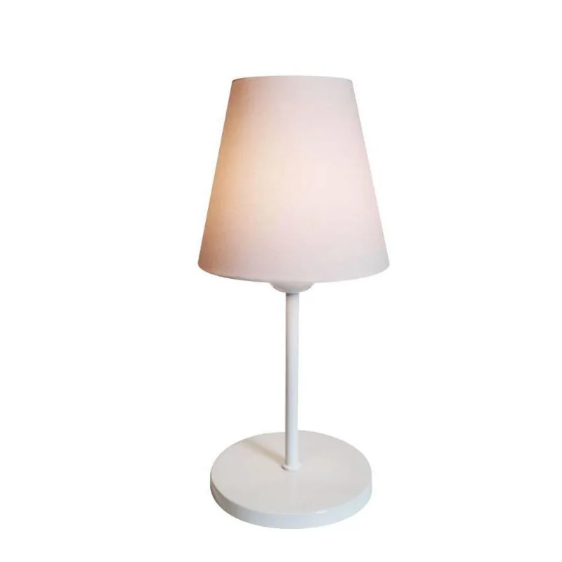 Abajur Cabeceira para Quarto Cone Md-2005 Bivolt Branco