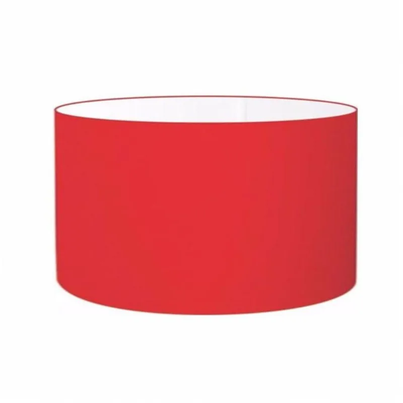 Cúpula Abajur E Luminária Cp-7026 Ø55X25Cm - Vermelho