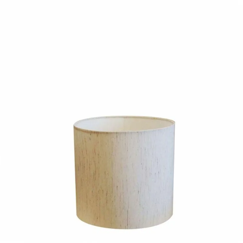 Cúpula Abajur e Luminaria Vivare 18x18cm Bocal Llinho Bege