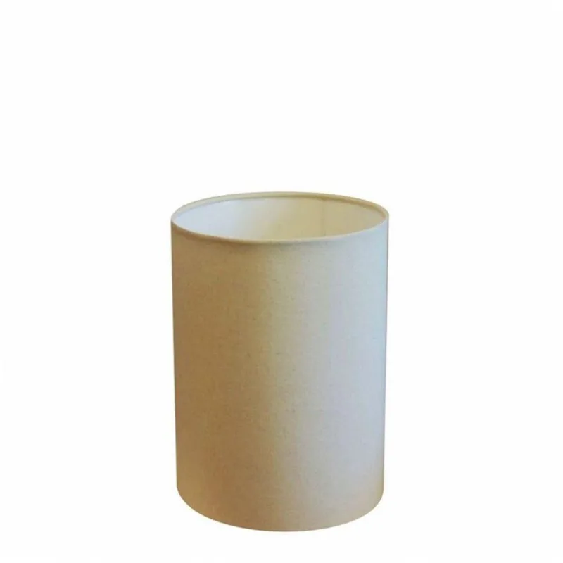 Cúpula Abajur e Luminaria 18x25cm Bocal Europel Algodão Crú