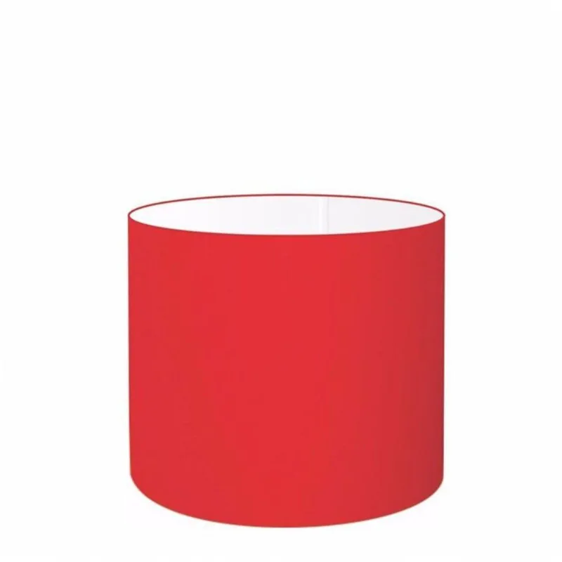 Cúpula Abajur E Luminaria Cp-8016 Ø35X30Cm - Vermelho