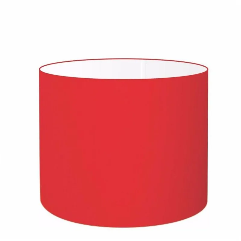 Cúpula Abajur E Luminaria Cp-8020 ø45x21cmCor Vermelho