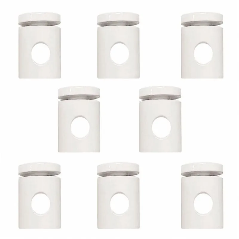 Kit 8 Desviador de Cabo para Lustre Pendente Md6005/8 Branco - Vivare Brasil Iluminação