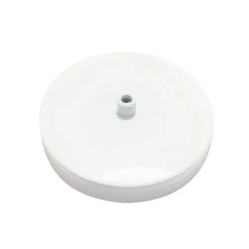 Kit 6 Canopla Lustre Cilíndrica Md-1004 11x1,2cm Branco - Vivare Brasil Iluminação