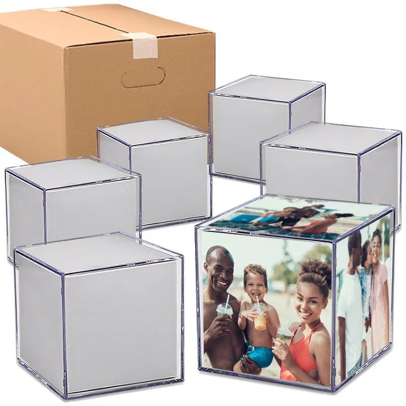 Foto Cubo De Acrílico 9x9 Cm Grande - 25 Unid