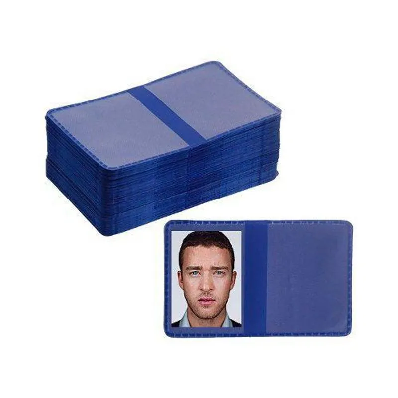 Carteirinha Para Fotos 3x4 600 Unidades- Azul