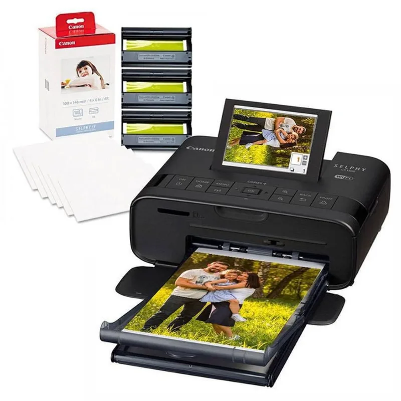 Impressora Canon Selphy Cp1300 Wifi Portátil + 108 Papéis