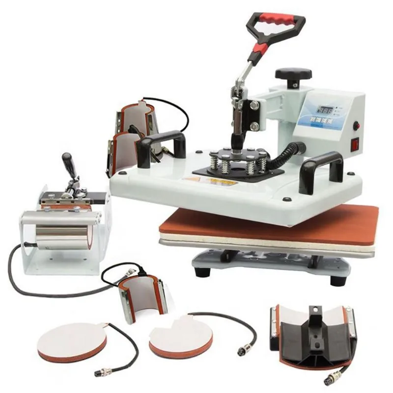 Prensa Térmica 8x1 Digital Para Personalizações - 220v