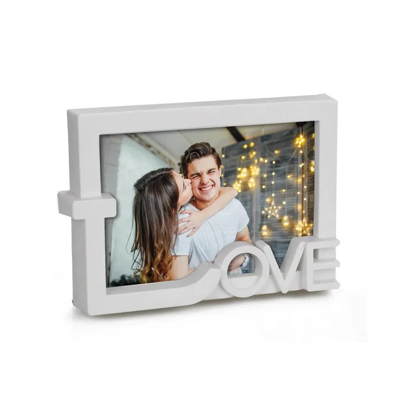 Porta Retrato 10X15 Branco Love
