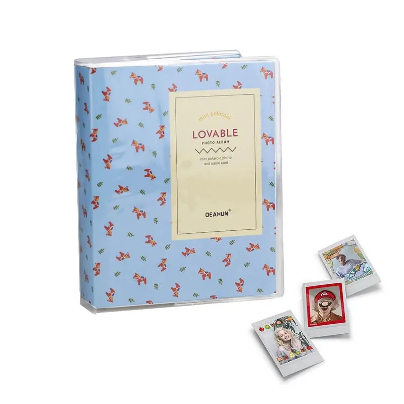Álbum Instax Mini Lovable Pônei Para 64 Fotos