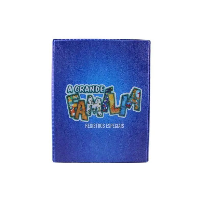 Álbum De Fotos Azul Grande Família Para 500 Fotos 10x15