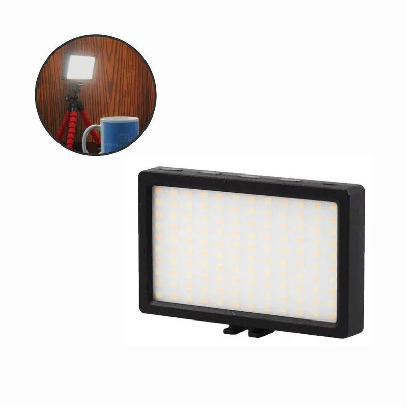 Iluminador Led Cl-120a Video Light Bateria Recarregável
